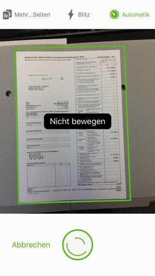 Foto aufnehmen Schritt 6